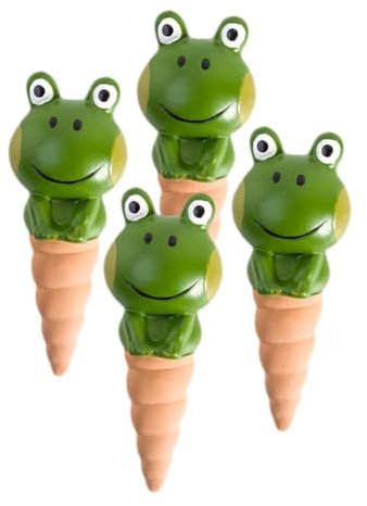 ANDRESLAD 4piezas Dispositivos De Riego Automático Globos De Riego Estacas para Plantas De Interior