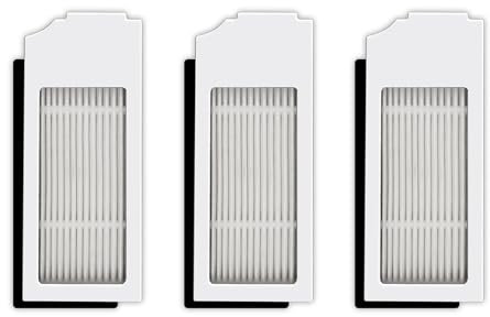 (3 Pièces) N20 Plus Filtres Hepa De Rechange Pour Les Aspirateurs Robots Ecovacs Deebot N20 Plus/ N20 Pro Plus/ X1 Omni/ T10/ T10 Plus/ T10 Turbo/ T10 Omni, Kit De Filtres Et Kit d'Accessoires