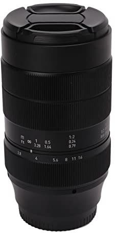 Qukaim 60mm F2.8 APS C Macro Lens, 2x Magnification, Manual Focus Half Frame Camera Lens for Fuji FX Mount, Compact Design, Imaging