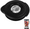 Linkidea Repuesto de tapa de licuadora, accesorios de piezas de licuadora compatibles con licuadora Oster Pro de 1200 W, color negro