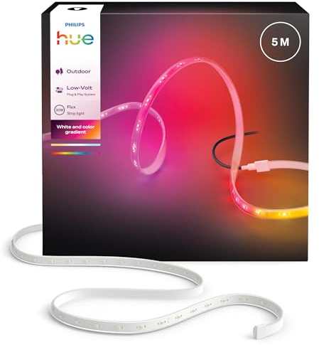 Philips Hue Flux Outdoor LED Strip Light, 5m