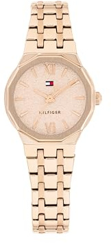 Tommy Hilfiger Uhr mit DREI-Zeiger-Quarzwerk - Erhältlich aus Edelstahl oder Silikonarmband