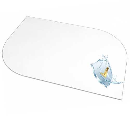 Beautex transparentes Tischset Platzset Tischschutz, abwischbar, mattiert