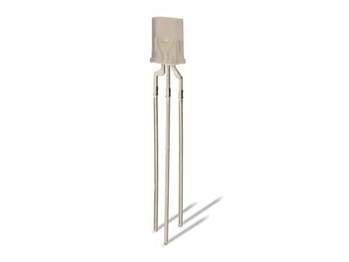 EVERSTAR Duo-LEDs ESL-S6794RGW033W, eckig, grün/rot, 10 Stück
