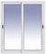 Ventanastock Aluminio 1200x1200 Corredera 2 hojas