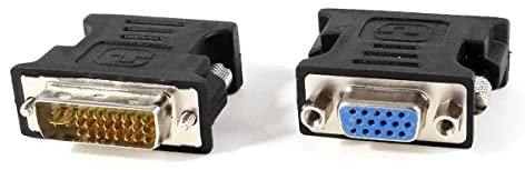 LANBERG Adaptador DVI-I (24+5) Macho A VGA Hembra AD-0012-BK Solo TRANSMITE Datos ANALOGICOS