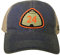 U24 The Road to Capitol Reef | Utah Trucker Hat | Snapback Trucker Hat, Blau, Einheitsgr��e