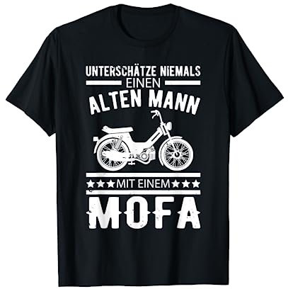 Motorroller Mofa Moped Motorradliebhaber Roller T-Shirt