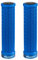 Funn Holeshot Manopole per Mountain Bike con Chiusura Singola, Diametro Interno di 22 mm, Manopole per Manubrio di Bicicletta Resistenti alle Estremità Indurite (Blu)