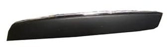 Repiauto - Moulure de pare-choc avant gauche noir et profil chromé compatible avec Peugeot 407 2004-2008