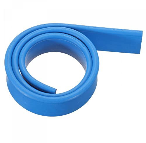 sourcing map Ersatz Rakel Gummi für Fenster Glas Dusche Türen Wand 17.72 Blau