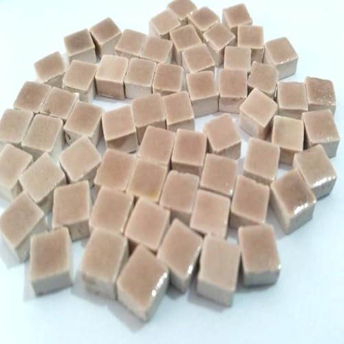 ALEA Mosaic Mini Mosaiksteine 5x5mm, 1000 Stück, Graubeige, WC04