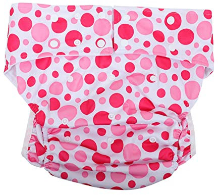 1 Pieza De Pantalones De Pañales Para Adultos Pañales Para Adultos Pañales De Tela Almohadillas Interiores Lavables Para Adultos Pañal De Piscina Para Adultos Pañal De