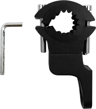 Tiardey Staffe di montaggio per luci da 2 pezzi, supporti per barre luminose a 360° Staffe in lega di alluminio Montaggio per luci di guida Luci a LED su barre UTV/ATV/moto/camion