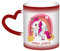 Einhorn Tasse Kindertasse Tasse mit Namen Einhorn Becher Tasse Mädchen Kinderbecher aus Keramik 330ml Farbwechsel Tasse (Einhorn 4)