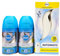 Airpure Air Freshener Bundle Pack: Enjoy Continuous Freshness with 2 Fresh Linen Tin Refills and an Automatic Air Freshener Device - Perfect for Effortless Home Odor Control and Invigorating Scent