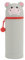 I-TOTAL® - Trousse en Silicone Souple pour l'École, Extensible avec Forme Profilée (Hippo)