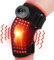 YUQBLITTY Dispositivo de terapia de luz roja, rodillera para aliviar el dolor, masajeador de rodilla con vibración con terapia de calor y luz roja, terapia de luz infrarroja inalámbrica de 660 nm y