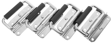 Housoutil Präzisionsgefertigte Kistengriffe 4 Stück Ersatzgriffe Aus Eisen für Kisten