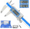 Pie de Rey Digital, ACEMETER Calibre Digital Profesional 150mm, Calibrador Digital Electrónico de Precisión Pantalla LCD de Acero Inoxidable, Pie de Rey Digital de Apagado Automático