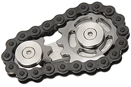 Fidget Fahrradkette Antistress Sensorische Spielzeug Abnehmbare Fingerspitzen Ketten Zähne Antistress Spielzeug Fühlbare Fingerkuppel Edelstahl