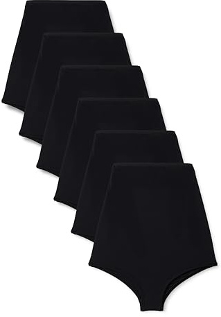 Amazon Essentials Women's Maternity Stretch Under and Over the Bump Knickers, Pack of 6
