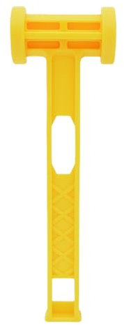 YUGSHNKFC High Strengths Plastomer Hammer Versatiles Outdoor Tent Ground Peg Hammer For Campers And Backpackers