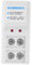 OSOLADY 9V Durable Battery Charger for Rechargeable Li Ion and Batteries Fast Dual Slot Charging Compact Design Supports Rechargeable Models for Home Use
