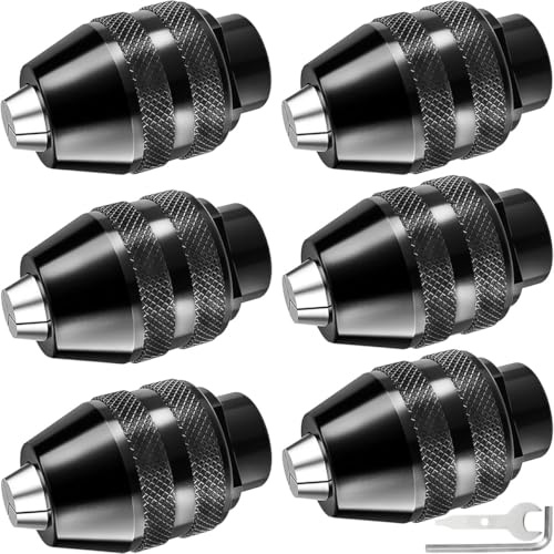 EATBALE Schnellspannbohrfutter 1/32 bis 1/8 Ersatzteile für Dremel 4486 Schnellwechsel Multi-Bohrfutter Adapter Kompatibel mit 4000 400 3000 398 395 300 200 285 8200 7300 4300 Zubehörsatz