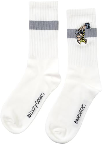 Bavarian Caps Joe Dalton Socken (white, EU 41-46)