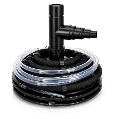 Aquacadabra Retro Fit Weighted Suction Dome Pond Bottom Drain Aerated