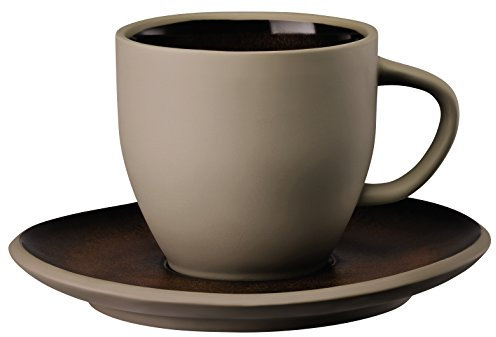 Rosenthal Junto Bronze Kaffeetasse mit Untertasse