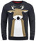 Blend Rudolph Herren Strickpullover Weihnachtspullover Mit Rundhalsausschnitt, Größe:S, Farbe:Dark Navy/Nose (74677)