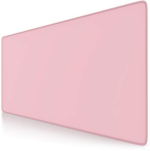 TITANWOLF – Alfombrilla Gaming XXL para ratón 900x400 – Mouse Pad - Precisión y Velocidad - Parte Inferior de Goma para una sujeción Estable - Antideslizante, Resistente al Agua – Motivo Rose