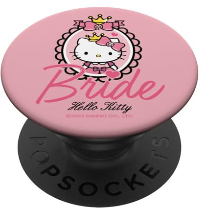 Bachelorette Party - Bride - Hello Kitty PopSockets mit austauschbarem PopGrip