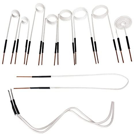 Solary Induction Heater Coil Kits, Flameless Magnetic Heater Accessories, for Removing Rusty Bolts and Nuts (10pcs)