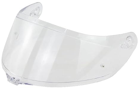 Aumotop Visiera per casco Agv K5 K1 K3 SV, visiera per casco 26 × 13,5 cm, rivestimento colorato anti UV, anti-appannamento AGV, facile installare, flessibile su e giù