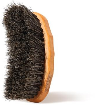 Grooming Deluxe Middle Hard Brush Bürste, Farbe:braun