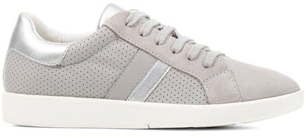 Geox Damen D Meleda B Sneaker, Hellgrau, 38 EU