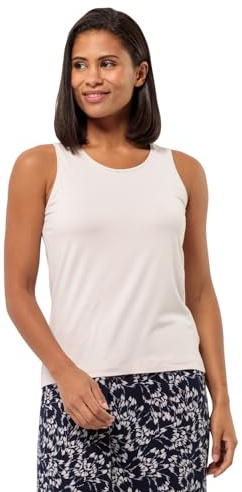 Jack Wolfskin Damen TRAVEL TOP W T-Shirt, sea Shell, Small