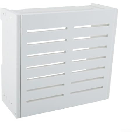 Kabelloses Router-Rack, wandmontierter WLAN-Router-Aufbewahrungsboxen, Organizer, TV-Box, Aufbewahrung, Wanddekoration für Wohnzimmer, Schlafzimmer, verstellbare Kabelbox (#1)