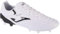 Joma Botas de Fútbol para Terreno Firme - Águila, 38-46 Negro y Blanco - Fabricado con Microfibra de Alto Rendimiento y Tacos Añadidos para Distribuciñon de Peso y Mejor Agarre