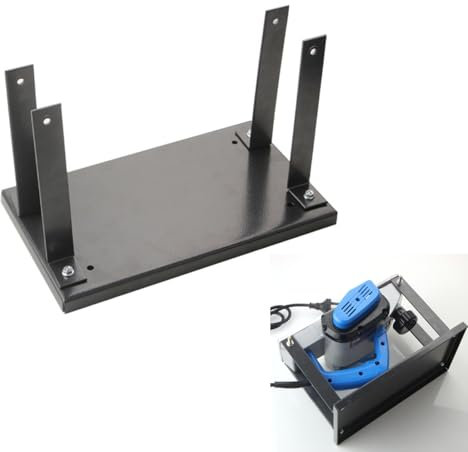 DAZZLEEX Flip Planer Stand, Special Flip-up Bracket For Electric Planer, Portable Planer Bracket For Fixing Electric Planer