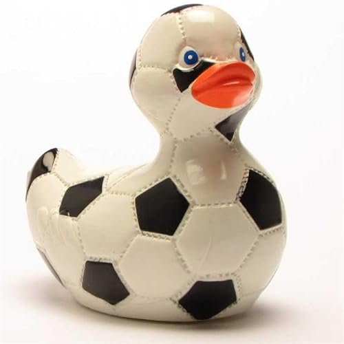 Badeente Rubba Duck - Duckerball - Fußball I Gummiente