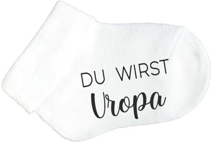 Generisch Schwangerschaft verkünden Babysocke (nur Socke (ohne Box), Du wirst Papa)