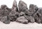AquaOne Aquarium Steine Mini Landschaft Set I Natursteine Seiryu Mix I Steine Gr.M-XXL I Aquascaping Gestein I Felsen Dekoration I Pagode Rückwand Aquascape Deko grau (5 kg)