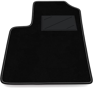 Automatte nur auf der Fahrerseite, 1 Stück, kompatibel mit FIAT Panda 169 2003-2012 | 1 maßgeschneiderter Teppich