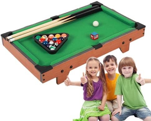 small Billardtisch, Billardtisch für Unannehmlichkeiten | Billardtisch verstellbar – Familien-Billardtisch für drinnen und draußen, Lerntisch für Unterhaltung und D