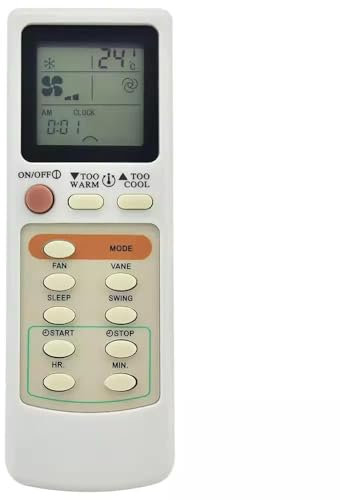 XINFUTE New MSD-09NV fit for Mitsubishi Air Conditioner Remote Control MSH-12NV EG6C EG7C