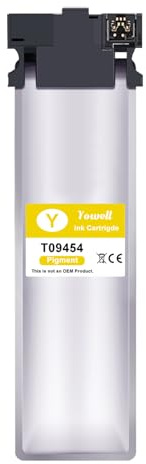 Yowell T9454 Gelb Druckerpatronen Kompatibel für Epson T9454 EP64537 | Kompatibel für Epson Workforce Pro WF-C5710DWF WF-C5790DWF WF-C5210DW WF-C5290DW WF-C5710 WF-C5790 WF-C5210 (1 Gelb)